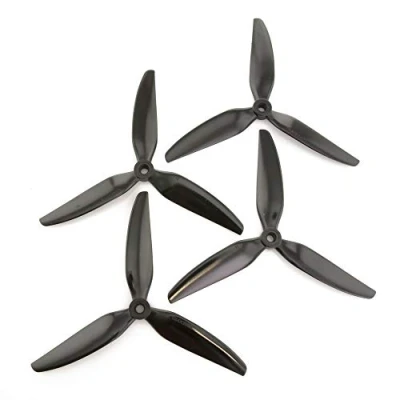 Image of VIDOO 2 Pairs DP6X4X3V1S Durable 6040 6x4 6 Inch 3 Blade Propeller for RC Drone FPV Racing Black