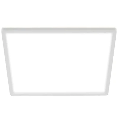 Image of BRILONER Leuchten LED Panel, Ceiling Light, Lamp Incl. Backlighting Effect, 18 Watts, 2, 400 Lumens, 4, 000 Kelvin, White, Square, x 29.3cm