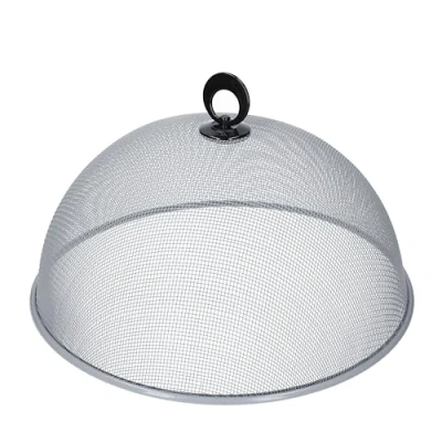 Image of KitchenCraft Mesh Food Cover Dome for Indoor and Outdoor, Metal, 35 cm (13.8&quot;)