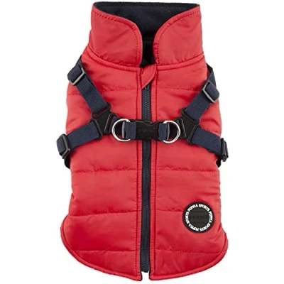 Image of Puppia New Mountaineer Coat, X Large, Red