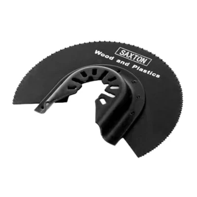 Image of 1 x 88mm Saxton Segmented Wood Blade Dewalt Wolf Stanley Worx Oscillating Multitools