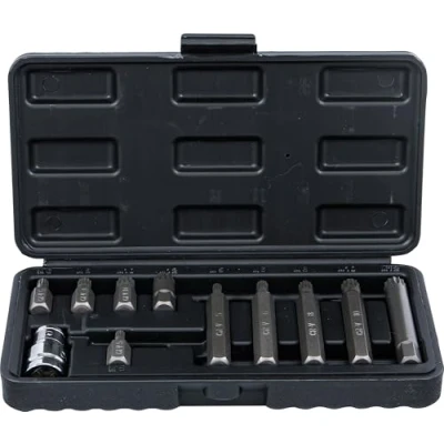 Image of BGS Diy 5030 Bit Set 10 mm (3/8&quot;) Drive Spline (for XZN) 11 pcs.
