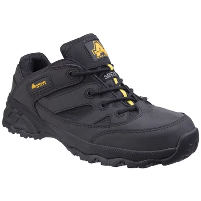 Image of Amblers Safety FS68C Fully Composite Metal Free Trainer Black Size 8