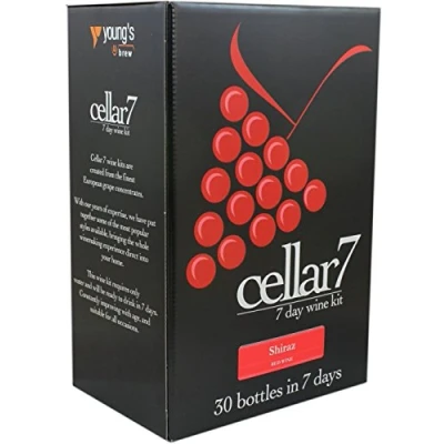 Image of Cellar7 30 bottle 7 day wine kit Shiraz