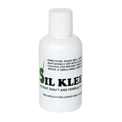 Image of Cue Silk SIL Kleen Pool Shaft and Ferrule Cleaner (1 oz Bottle)