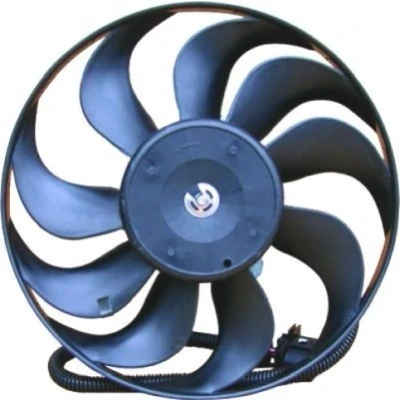 Image of 1J0959455K Cooling fan NRF 47652 290mm 12V 80W without radiator shroud VOLKSWAGEN: Golf 5, 4, Polo IV Hatchback, AUDI: A3 TT Coupe