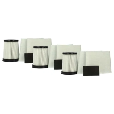 Image of Vhbw 12x Filter compatible with Dirt Devil M2013 8, 9, 7, M2881, M2881 0, 1, 2, 3, 4, 5 Vacuum Cleaner