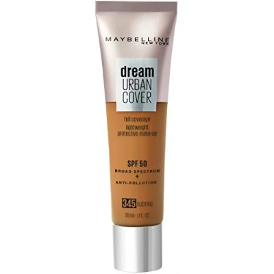 Image of Maybelline Dream Urban Cover All In One Protective Makeup SPF 50 345 Nutmeg