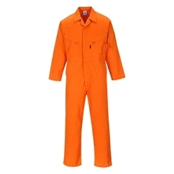 Image of Liverpool Zip Coverall (Orange) XXL