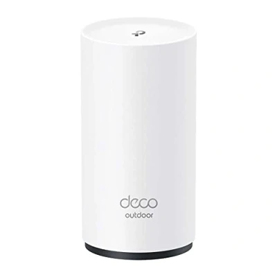 Image of TP Link Deco X50 Outdoor Wi Fi 6 Mesh WLAN, AX3000 Dual Band Router (2 x Gigabit Ports, 802.at PoE, Outdoor, Compatible with All Models)