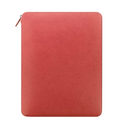 Image of Filofax A4 Finsbury Zip Folio Red