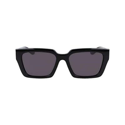 Image of DRAGON Women&#039;s TARRAN Sunglasses, Shiny Black with Lumalens Smoke Lens, One Size