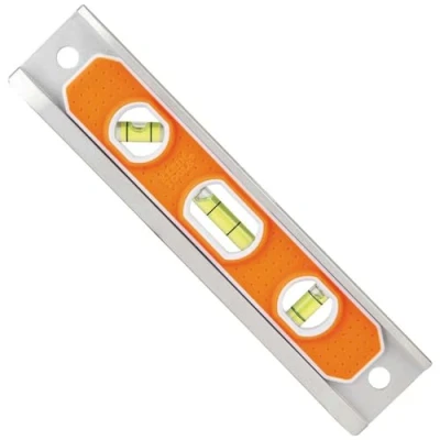 Image of Magnetic Torpedo Level, Aluminum, V Groove and Magnet KLEIN TOOLS 935R, Orange