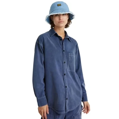 Image of G STAR RAW Men&#039;s Originals Bucket Hat, blue (sun faded D24320 D252 A587), L