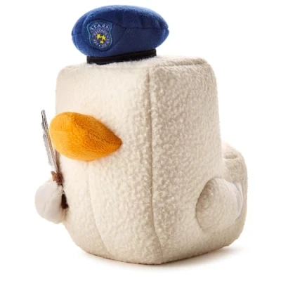 Image of TUBBZ Tofu Collectable Rubber Duck Plushie Official Resident Evil Merchandise Action Horror Video Game Soft Toy
