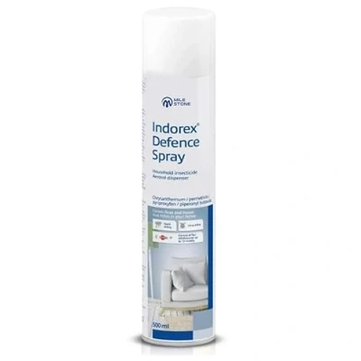 Image of Indorex Household Flea Spray 500ml Powerful Indoor Pest Control for Fleas, Ticks, Bed Bugs, Ants &amp; Insects Long Lasting, Safe Easy to Use