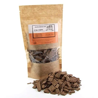 Image of US Oak Chips Medium Toasted 100g Flavoring Wine &amp; Beer with Rich Aromas, Flakes, Barrel Flavor