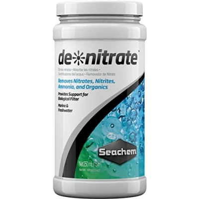 Image of Seachem De Nitrate Remover, 250 ml,gray