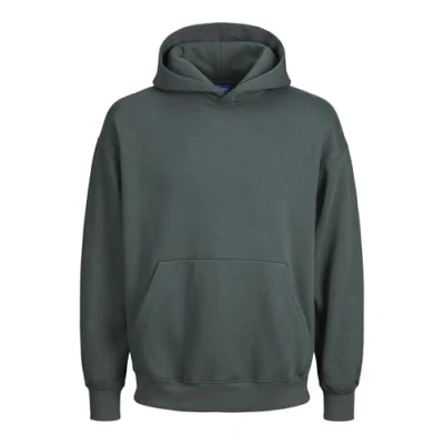 Image of JACK &amp; JONES Men&#039;s Jjeurban Edge Sweat Hood Noos Sweatshirt, Forest River, L
