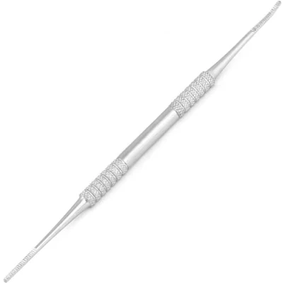 Image of IMKRC Ingrown Toenail Tool Blacks File Double Ended Stainless Steel File, Ingrowing Kit, Toe Nail for Women, Professional Treatment