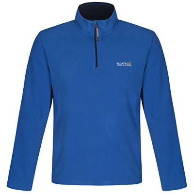 Image of Regatta Men&#039;s Thompson Fleece Jacket, Oxford Blue, Medium (50 EU)