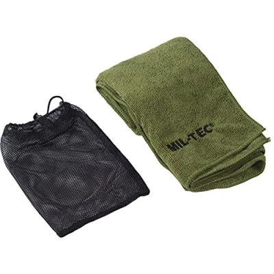 Image of Mil Tec Microfiber Towel 120cm x 60cm Olive
