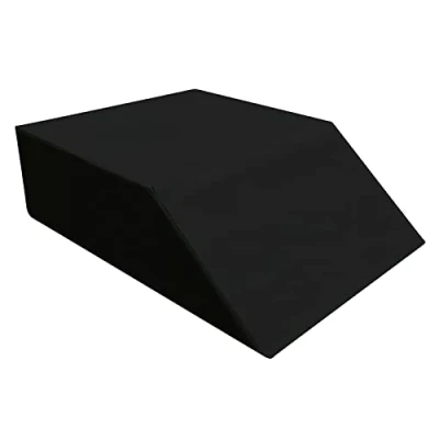 Image of Bluemoon Bedding Leg Elevation Pillow For Sleeping Post Surgery Bed Rest Foam Wedge Pillows &amp; Knee, Helps uce Foot, Hip Lower Back Pain, Improves Circulation Includes Removable Cover