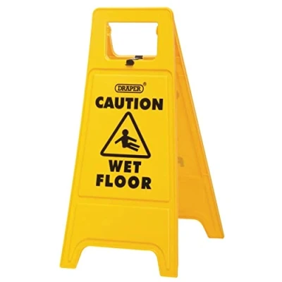 Image of Draper Wet Floor Warning Sign