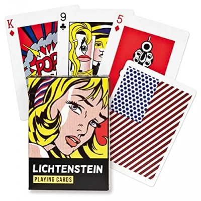 Image of Piatnik Playing Cards Roy Lichtenstein (1640)