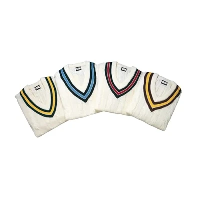 Image of Gunn &amp; Moore GM Cricket Sweater Maroon/Amber Large