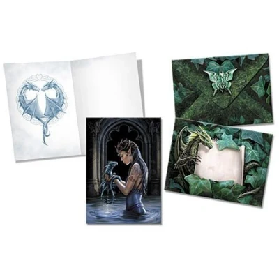 Image of Anne Stokes Greeting Cards Water Dragon