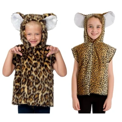 Image of Charlie Crow Leopard costume lite for kids one size 3 8 Years.