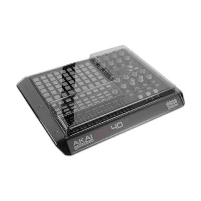 Image of Decksaver Cover for Akai APC40 Super Durable Polycarbonate Protective lid in Smoked Clear Colour, Made The UK Producers&#039; Choice Unbeatable Protection
