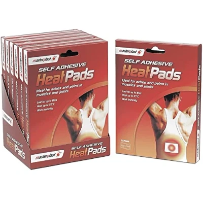 Image of 12x Self Adhesive Heat Pads, Lasts 8 Hours [6 Packs x2]