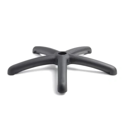 Image of BiMi 50124 Replacement 5 Spoke Nylon Chair Base With Castors Black