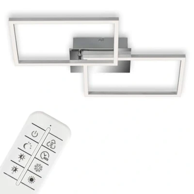 Image of Briloner 3149 018 LED ceiling light, two squares