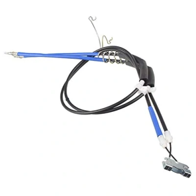 Image of 7T162A603DD Brake Cable FEBI BILSTEIN 108960 Left Rear, Right Rear 1989mm FORD: Transit Connect Mk1 Van