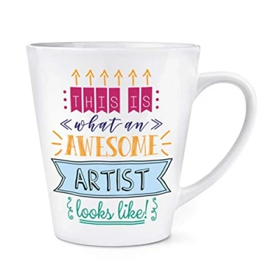 Image of This is What an Awesome Artist Looks Like 12oz Latte Mug Cup