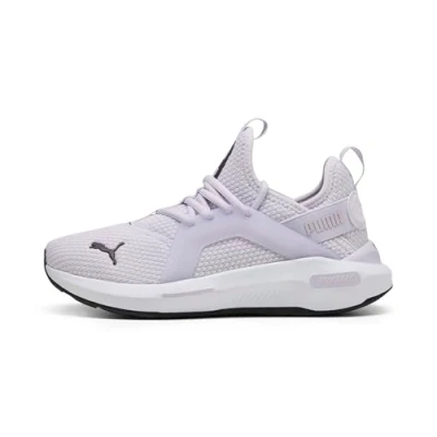 Image of Puma Softride ENZO 5 Training shoe, Women&#039;s, Size: 4.5, Lilac frost/midnight plum/black Textile