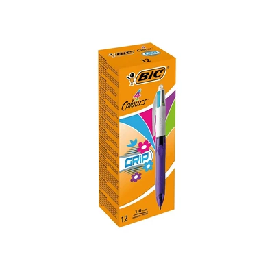 Image of Bic 4 Colours Fashion Grip Ballpoint Pen 8922901