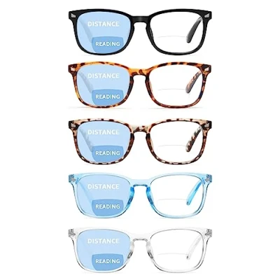 Image of CCVOO Reading Glasses for Women/Men, Eyeglasses, Blue Light Readers Computer Eye Glasses, Cheaters