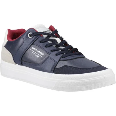 Image of JACK &amp; JONES Men&#039;s Jfwbarton Combo Sneaker, Blazer Navy, 8 UK