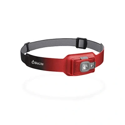 Image of BioLite HeadLamp 200 Lumen No Bounce Rechargeable Head Light (Ember Red)