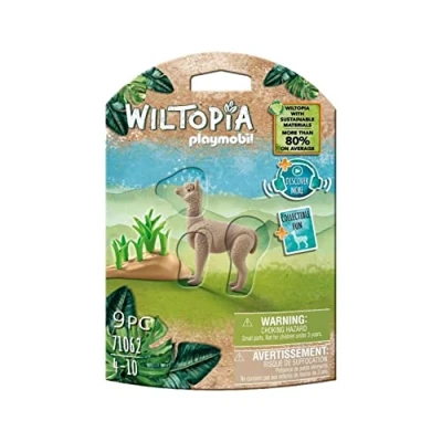 Image of Playmobil 71062 Wiltopia Alpaca, Animal Toy, Sustainable Toys, Fun Imaginative Role Play, PlaySets Suitable for Children Ages 4+
