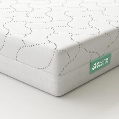 Image of MOTHER NURTURE Premium Fibre Cot Mattress, White, 120 x 60 13 cm