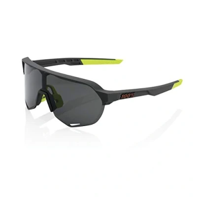 Image of 100% S2 Cycling Glasses, Black, Dark Lens