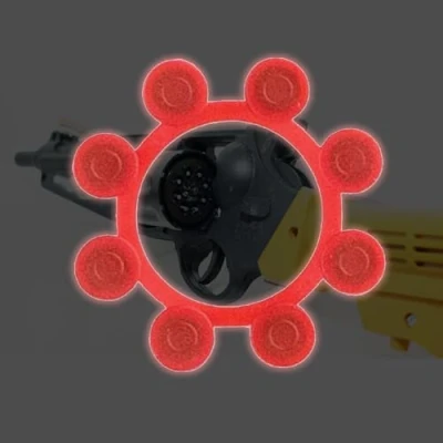 Image of PNJB, Shot 8 Ring Caps For Gun Kids Boys Children, Pistol Sound Effect Caps, Refill Packs Toy Guns, Cap Rings, (288pcs)