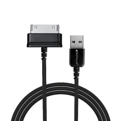 Image of TECHGEAR Extra Long 3m/10ft USB Data Sync Cable Compatible with Samsung Galaxy Tab P1000 P6200 P7300 P6800, 10.1 P7500 P7510, 2 7.0 P3100 P3110 P5100 P5110 Note N8000 N8010