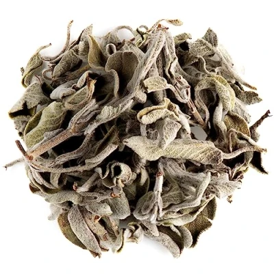 Image of Sage Organic Culinairy Leaves Gourmet Spice Direct from Artisan Farmers for Cooking Salvia officinalis 100g