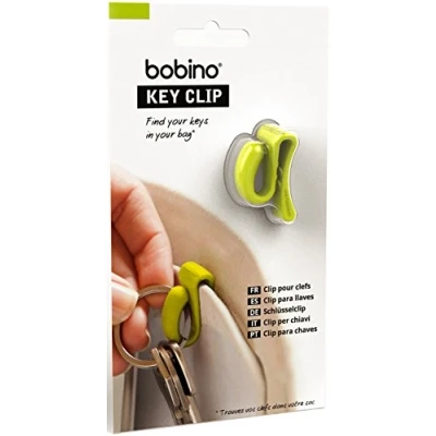 Image of Bobino Key Clip Lime Find Your Keys in Bag